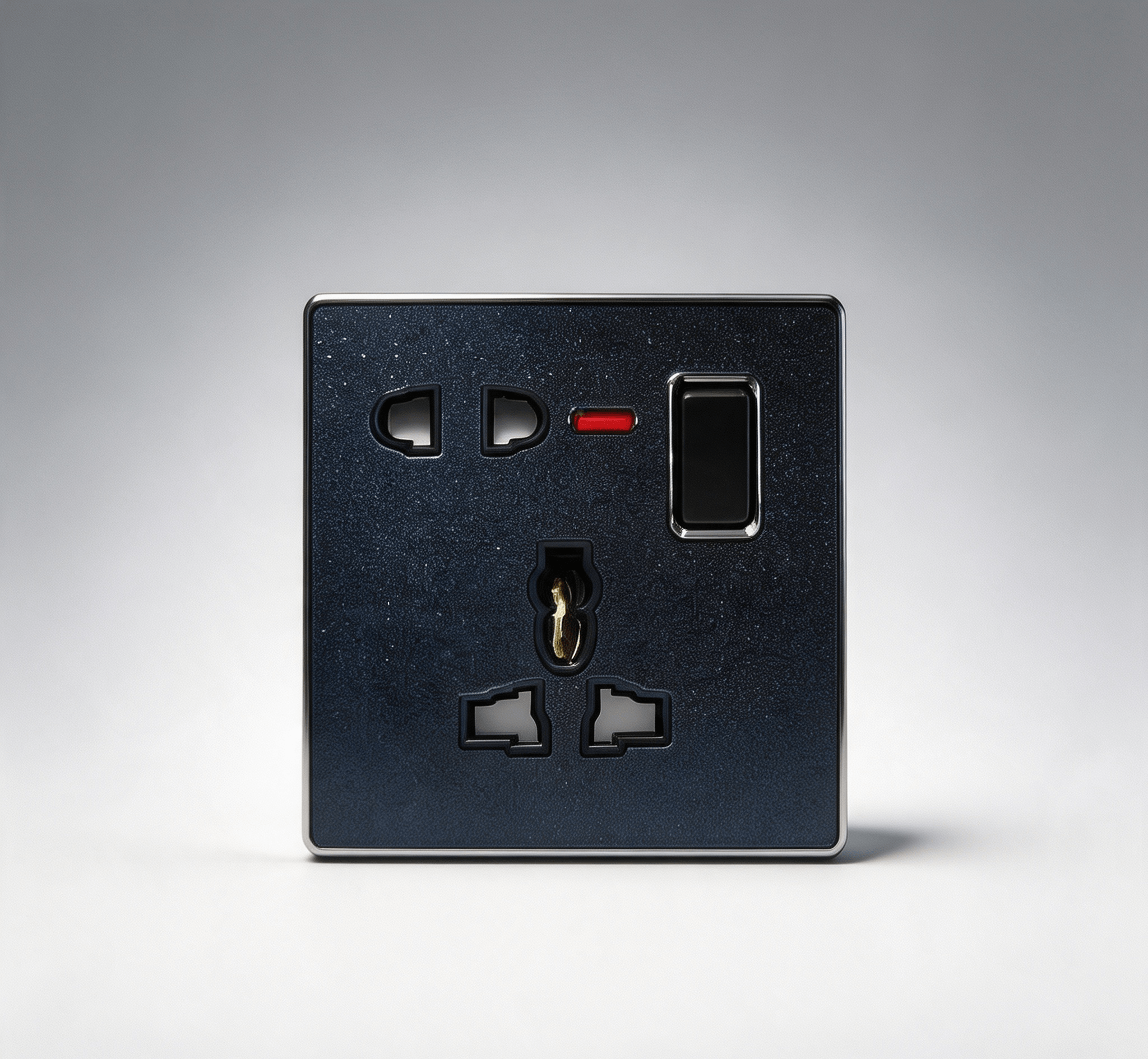 5 Pin Universal Switch Socket with Neon